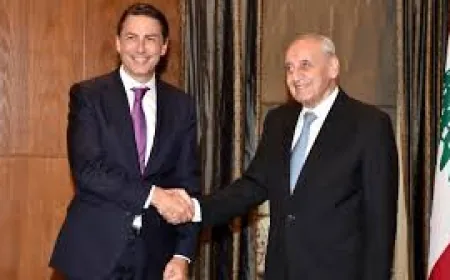 وصول المبعوث الأميركي هوكشتاين للقاء رئيس مجلس النواب اللبناني نبيه بري