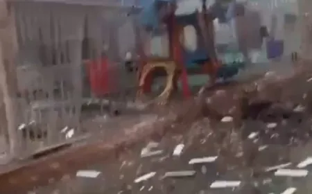 بالفيديو ـ عكا بعد رشقة صاروخـية  من لبنان