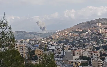غارة "إسرائيلية" استهدفت المنطقة بين الجرمق والعيشية