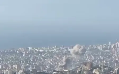 بالفيديو ـ غـارة عنيفه ثالثة تستهـدف الحدث الجاموس