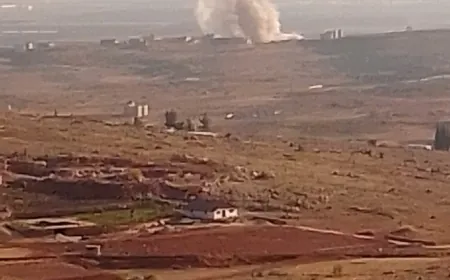 غارة إسرائلية تستهدف بلدة حورتعلا البقاعية