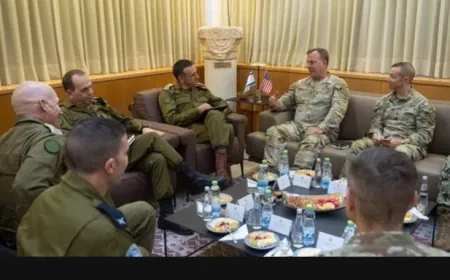 أدرعي: رئيس الأركان الاسرائيلي وقائد القيادة المركزية أجريا تقييمًا مشتركًا للأوضاع حول القضايا الأمنية الاستراتيجية