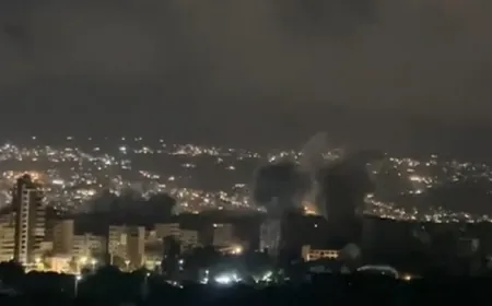 9 غارات إسرائيلية حتى اللحظة على الضاحية الجنوبية لبيروت