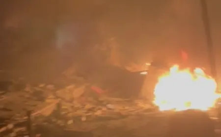 بالفيديو_دمــار كبير في الضاحية عقب جولة القصــف الاخيرة