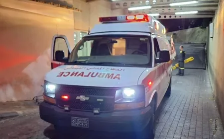 ‏جريحة جراء حادث صدم في عمشيت