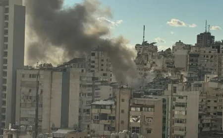 غارة إسرائيلية إستهدفت بيروت بين رأس النبع والنويري