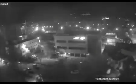 بالفيديو_‏سقوط ‎قذيفة صاروخية في منطقة "إيغد" في ‎كريات_شمونة