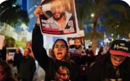 مظاهرات في تل أبيب للمطالبة بصفقة تبادل فورية للأسرى والمحتجزين