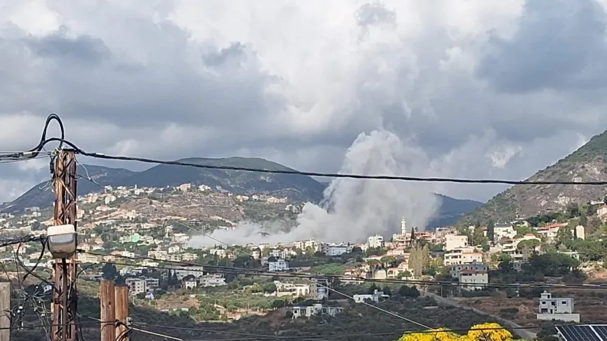 غارة إسرائيلية على بلدة عربصاليم جنوب لبنان