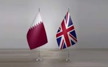 أمير قطر في بريطانيا