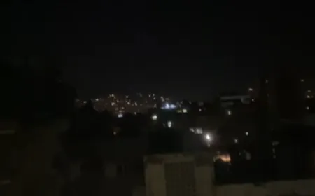 بافيديو_  تحليق مسيـرة اسـرائيلية فوق العاصمة بيروت للمرة الثانية منذ وقف إطـلاق  النـار