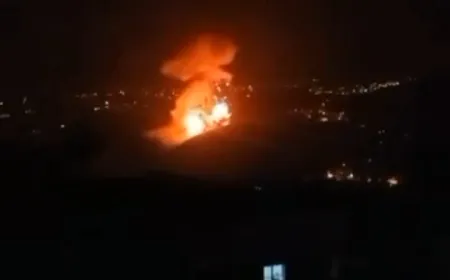 بالفيديو_غـارة على جبل القلع - كفرملكي