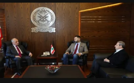 وزير الدفاع التقى جنبلاط وأبو فاعور... وتأكيد على دور الجيش المركزي في حفظ وصون سلامة وأمن لبنان