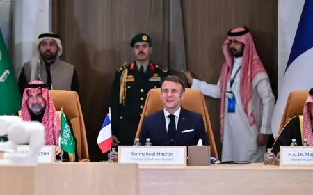 ماكرون: نريد أن نكون شركاء لرؤية 2030 السعودية
