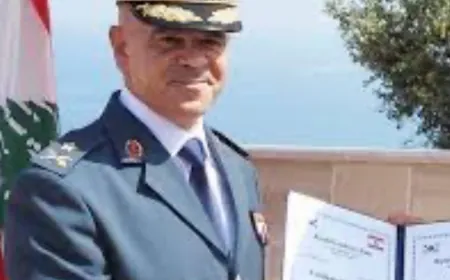 العميد لاوندس.. ممثل لبنان في لجنة مراقبة "الهدنة"