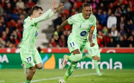 برشلونة يستعيد بريقه ويدكّ شباك مايوركا بخماسية