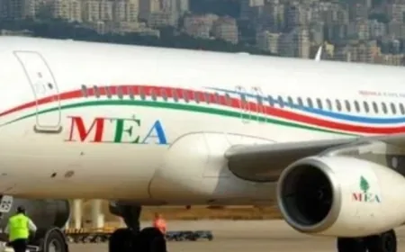 بيان لطيران الشرق الأوسط عن الرحلات إلى العراق