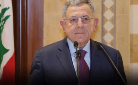 السنيورة إستنكر استمرار الخروق الاسرائيلية في لبنان والاعتداءات على المناطق العازلة في الجولان المحتل
