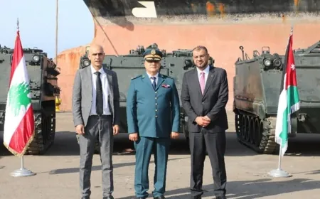 الجيش: تسلّم 62 ناقلة جند مقدمة هبة من الاردن