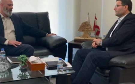 الحاج حسن التقى ممثل برنامج الأغذية العالمي.. هذا ما تم بحثه