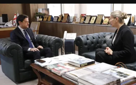 المكاري بحث وسفيرة النمسا في سبل التعاون