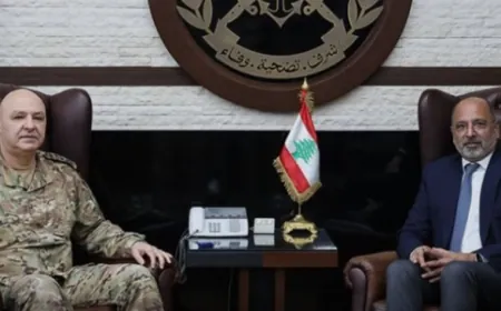 قائد الجيش بحث الاوضاع مع ريزا