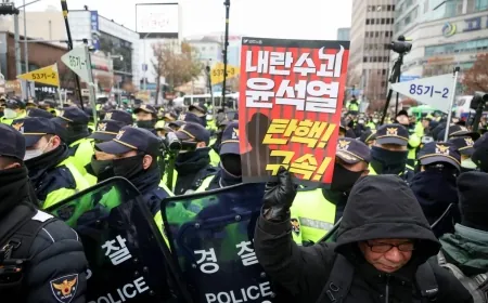 برلمان كوريا الجنوبية يصوت على عزل رئيس الشرطة ووزير العدل