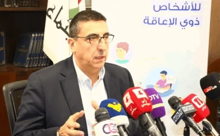 حجار أكد أن الأولوية هي للبنانيين العائدين الى بيوتهم وأطلق رزمة جديدة من الدعم لذوي الاحتياجات الخاصة