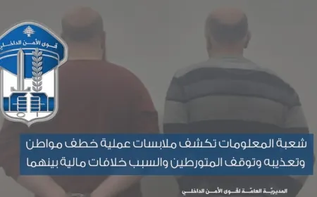 شعبة المعلومات تكشف ملابسات عملية خطف مواطن وتعذيبه وتوقف المتورطين والسبب خلافات مالية بينهما