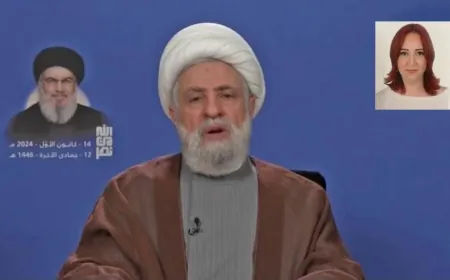 نعيم قاسم يبيع الأوهام: حزب الله بين وهم الانتصار وتدمير الوطن