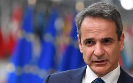 رئيس الحكومة اليونانية وصل الى بيروت ومحادثات رسمية في السرايا بعد الظهر