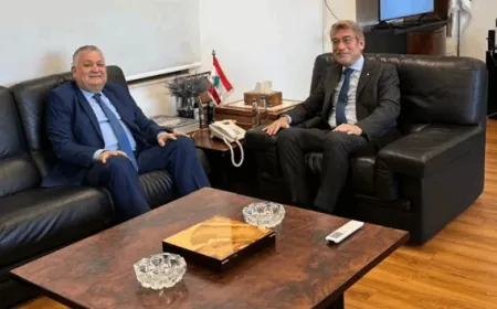 فياض اجتمع مع النقيب زينون: لن أسمح بالإبقاء على قوارير غاز تُهدد السلامة العامة في السوق