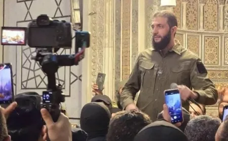 الشرع: ندعو الحكومات كالولايات المتحدة لرفع العقوبات المفروضة على سوريا
