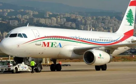 وفاة سيدة على متن رحلة “MEA” القادمة من دبي… ومطالبات بالتحقيق