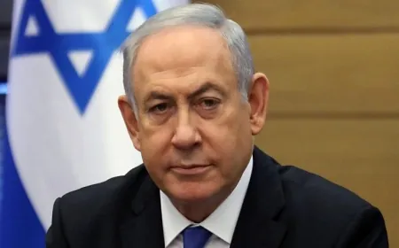 نتنياهو أمام المحكمة المركزية الاربعاء