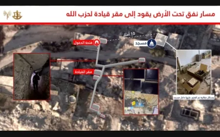 أدرعي: تدمير مقرّ قيادة لحزب الله تحت الأرض في جنوب لبنان