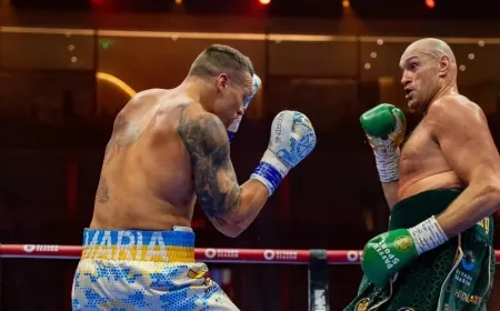 فيوري يتوعّد وأوسيك يرد قبل النزال المنتظر