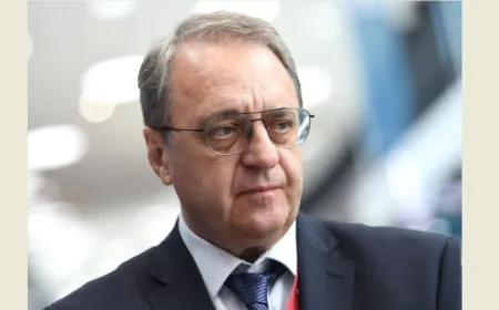 بوغدانوف بحث في الجزائر الأوضاع في لبنان وسوريا وفلسطين