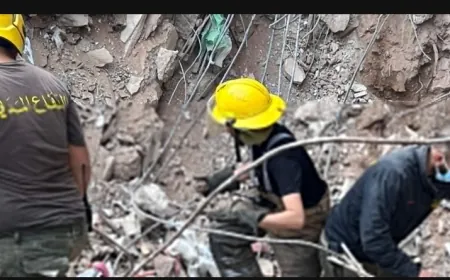 انتهاء عمليات البحث في حارة حريك بعد العثور على المفقودين السبعة