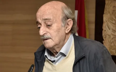 جنبلاط يزور دمشق لأول مرة منذ 13 عامًا لتهنئة القيادة السورية