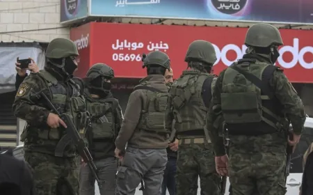 مقتل عنصر أمن فلسطيني وإصابة اثنين آخرين في اشتباك بجنين