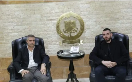 استقبالات المدير العام للدفاع المدني العميد فرح