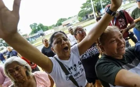 الافراج عن أكثر من 200 سجين في فنزويلا اعتقلوا خلال الاحتجاجات ضد فوز مادورو