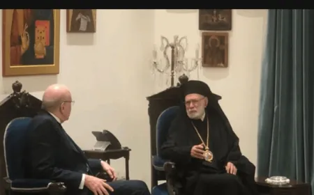 ميقاتي زار عودة مهنئًا بالميلاد
