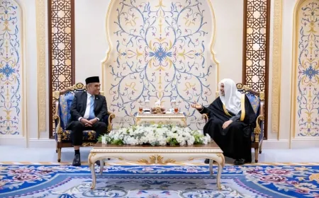 رئيس مجلس الشورى الإندونيسي يزور «رابطة العالم الإسلامي» ويلتقي أمينها