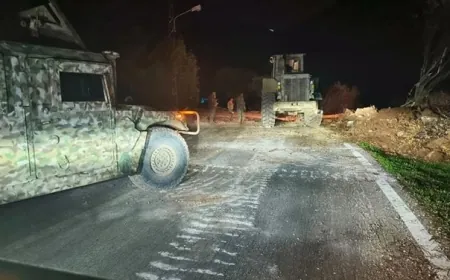 بعد انسحاب القوات الاسرائيلية... الجيش يُعيد فتح الطريق