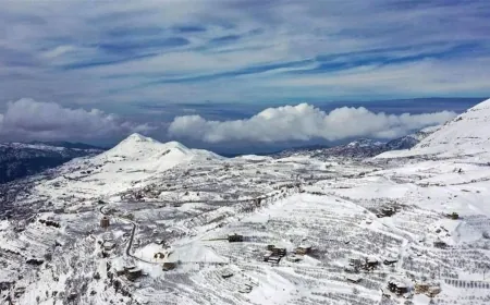 منخفضات جوية... وثلوج على الجبال المتوسطة