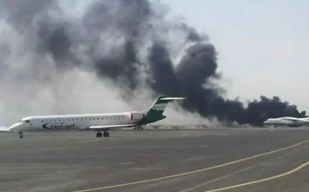 هجوم إسرائيلي يستهدف مطار صنعاء وميناء الحديدة ومنشآت نفطية... نتنياهو: إسرائيل لا تزال في بداية حملتها