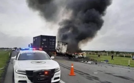 حادث مروريّ في المكسيك