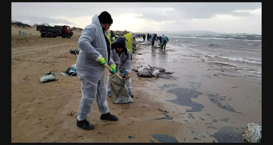 روسيا تعلن الطوارئ بسبب تسرب نفطي في البحر الأسود